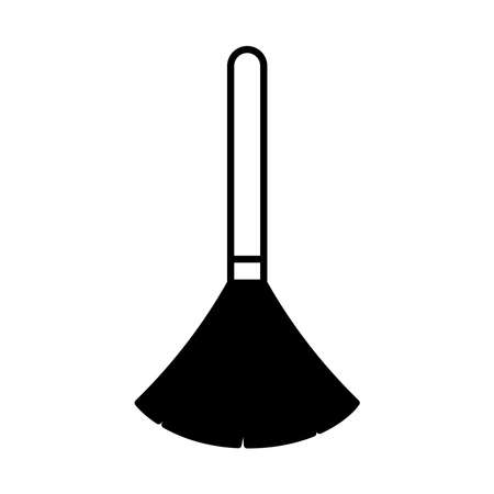 mop lineal style icon design, Cleaning service wash home and hygiene theme Vector illustrationのイラスト素材