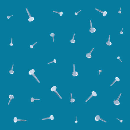 pattern of screws fixing tools vector illustration designのイラスト素材