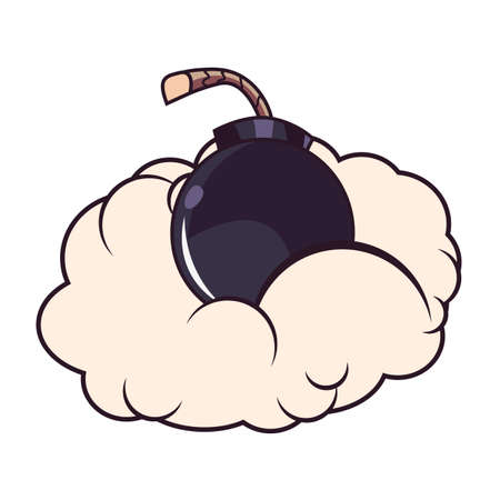 star comic pop art on white background vector illustrationのイラスト素材