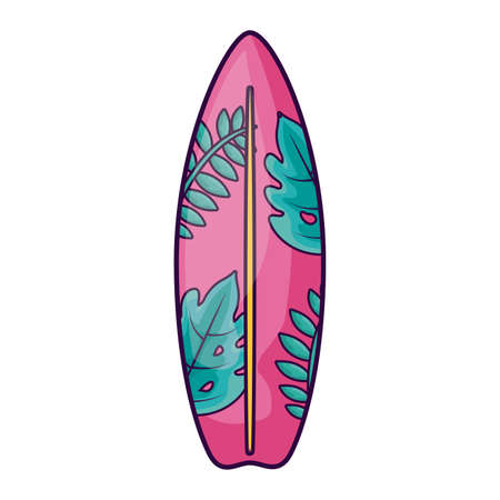 surfboard equipment sport isolated icon vector illustration designのイラスト素材