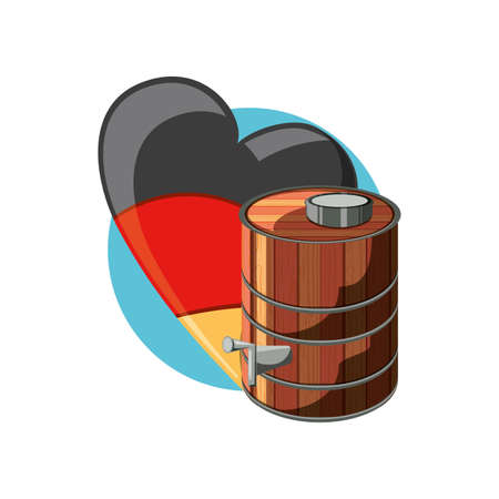 bottle beer and leaf oktoberfest pattern vector illustration designのイラスト素材