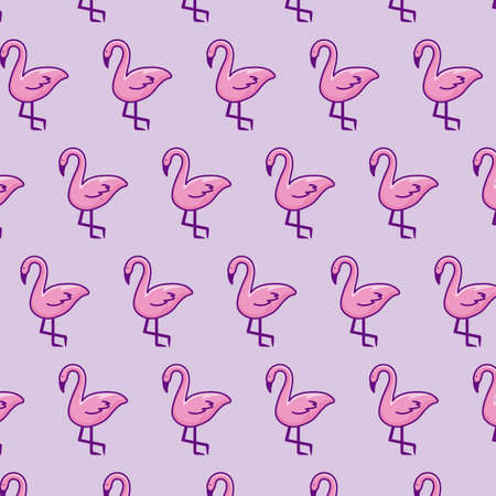 pattern of flemish animals tropicals vector illustration designのイラスト素材