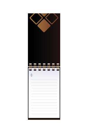 Brand identity design in notebooks vector illustration designのイラスト素材