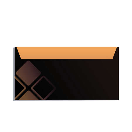 envelope design for corporate brands vector illustration designのイラスト素材