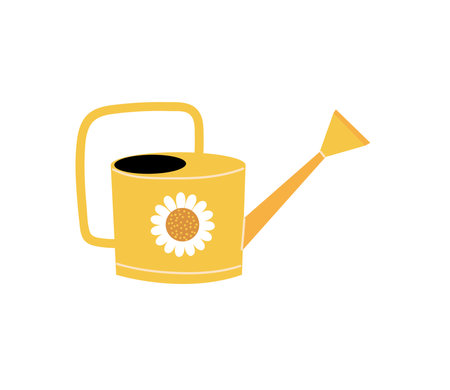 gardening, watering can tool icon isolated design vector illustrationのイラスト素材