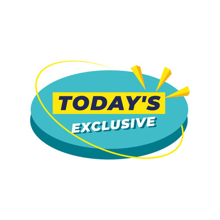 todays exclusive news banner design, Technology channel communication and tv theme Vector illustrationのイラスト素材