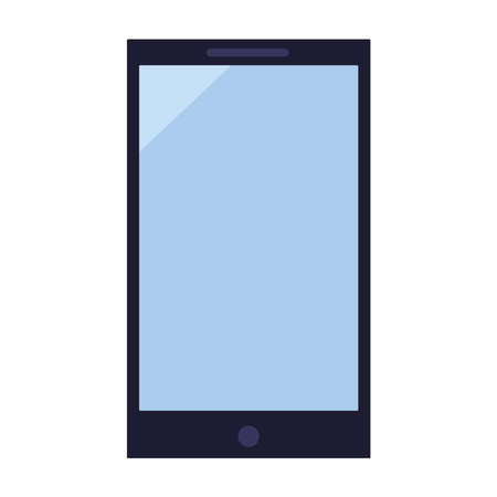 smartphone device screen digital isolatedのイラスト素材