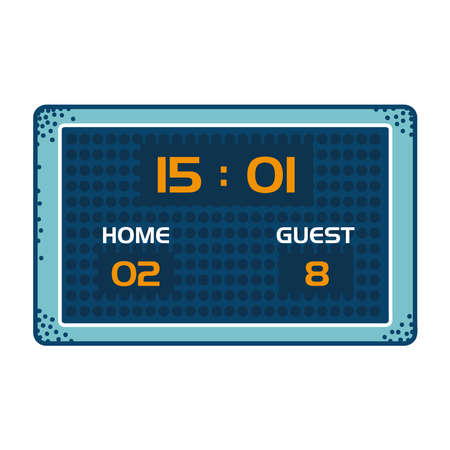 score sport board icon isolatedのイラスト素材