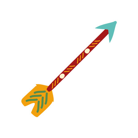 african art arrow culture tribalのイラスト素材