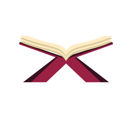 open book stand isolated designのイラスト素材