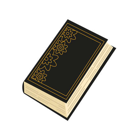 sacred koran book isolated designのイラスト素材