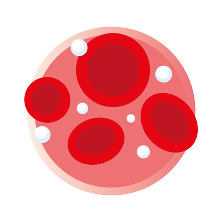 glucose normal level isolated iconのイラスト素材