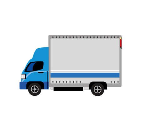 freight truck transportのイラスト素材