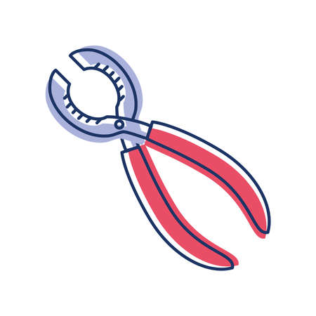 pliers tool iconのイラスト素材