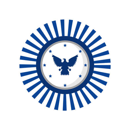 american eagle emblemのイラスト素材