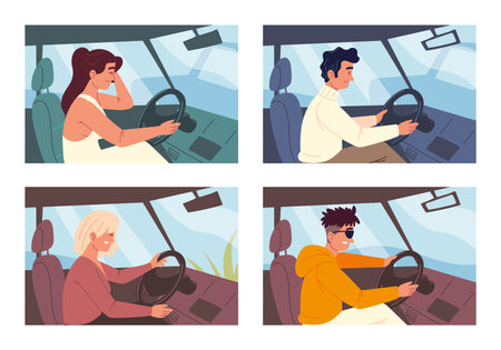 men and women drivers