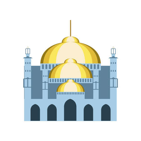 muslim mosque religiousのイラスト素材