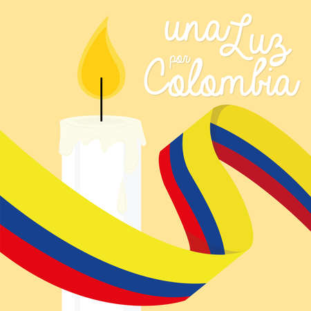 Colombia inspirational quoteのイラスト素材