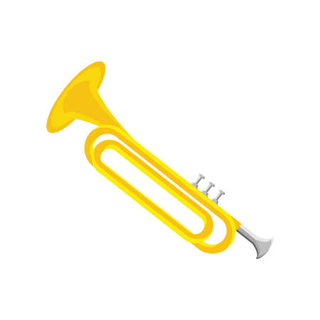 trumpet musical instrumentのイラスト素材