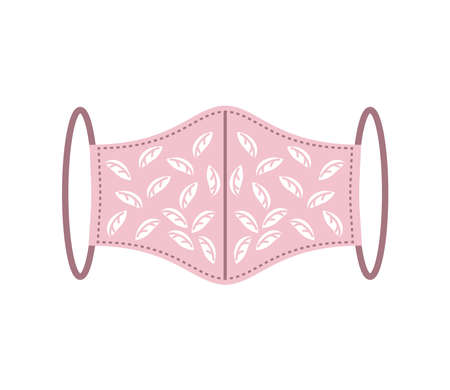 disposable facial maskのイラスト素材