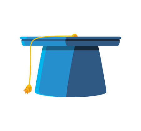 graduation hat educationのイラスト素材