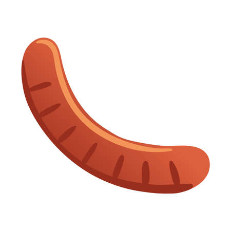 roaster sausage foodのイラスト素材