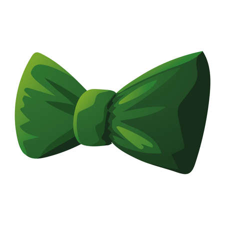 green bow tieのイラスト素材