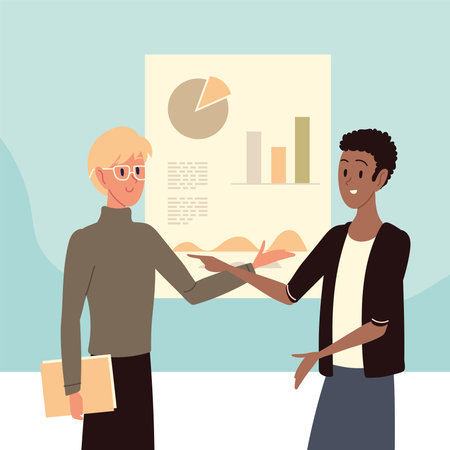 corporate coaching peopleのイラスト素材