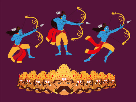 set lord rama and ravana