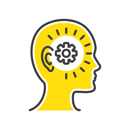 human head knowledgeのイラスト素材