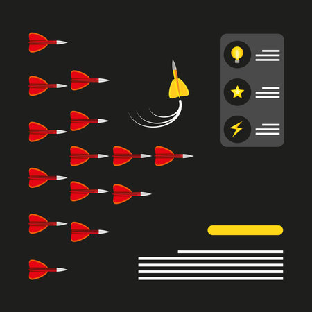 disrupt, dart changing direction