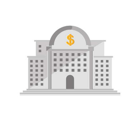 bank invest moneyのイラスト素材