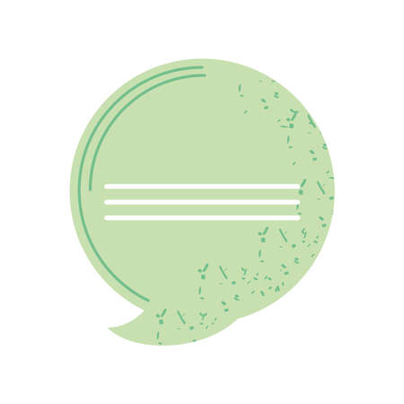 round speech bubbleのイラスト素材