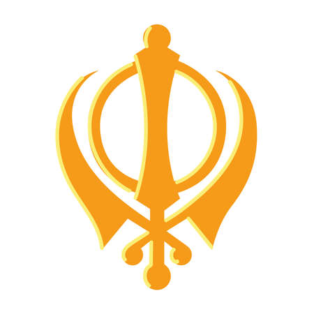sikhism religion khandaのイラスト素材