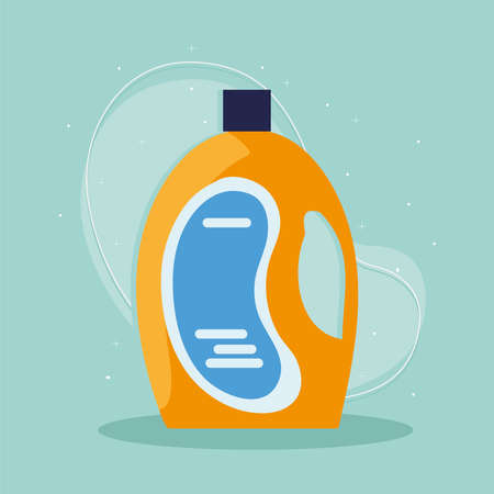 detergent bottle supplyのイラスト素材