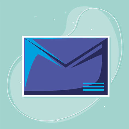 envelope mail messageのイラスト素材