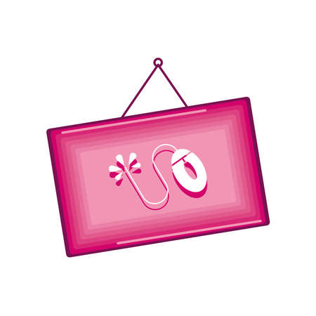 cyber monday boardのイラスト素材