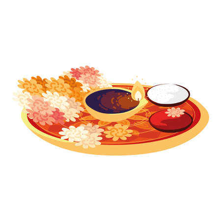 bhai dooj celebrationのイラスト素材