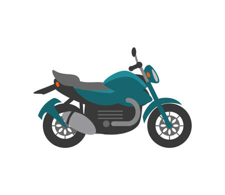 motorcycle vehicle iconのイラスト素材