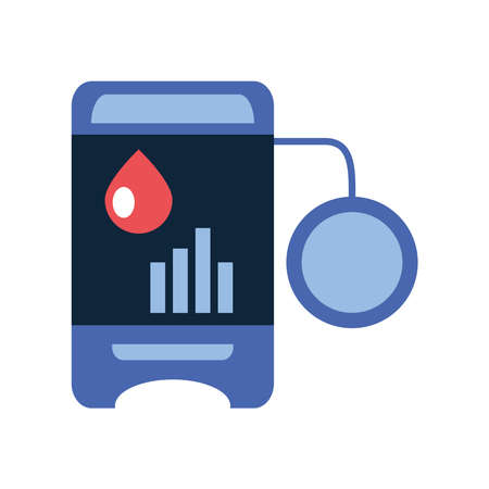 wearable technology healthのイラスト素材