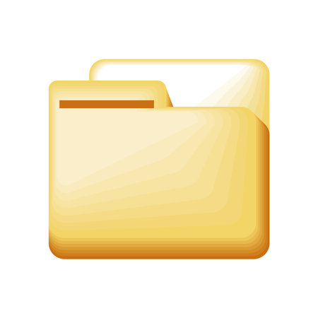folder file iconのイラスト素材