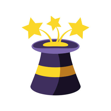 magician hat accessoryのイラスト素材