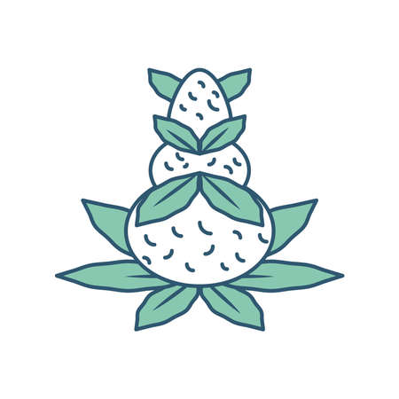sprout cannabis plantのイラスト素材
