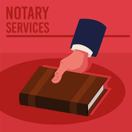 notary services publicのイラスト素材