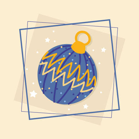 christmas ball festiveのイラスト素材