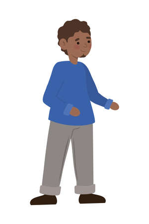 afro american manのイラスト素材