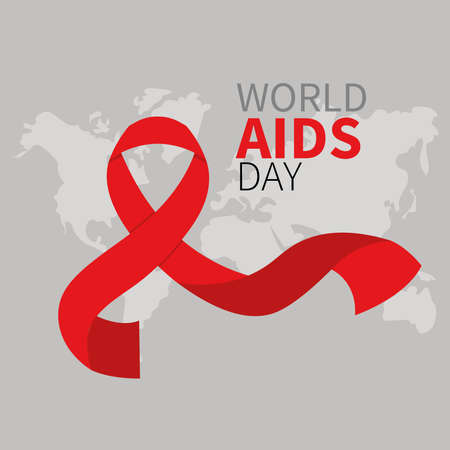 world aids dayのイラスト素材