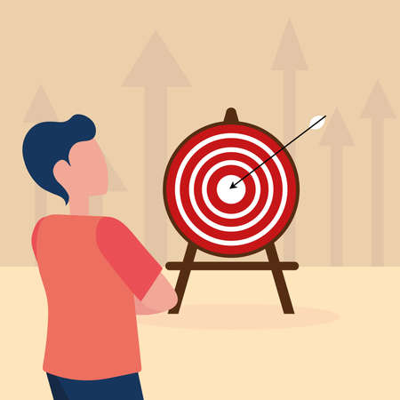 man business strategyのイラスト素材