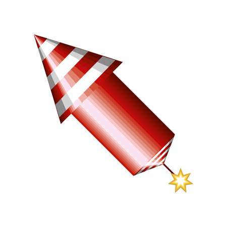 fireworks rocket festiveのイラスト素材