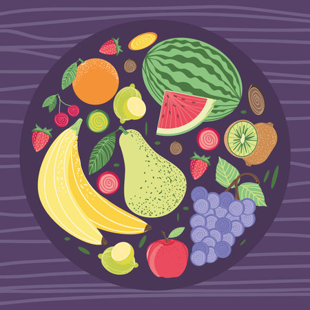 vegetables and fruits